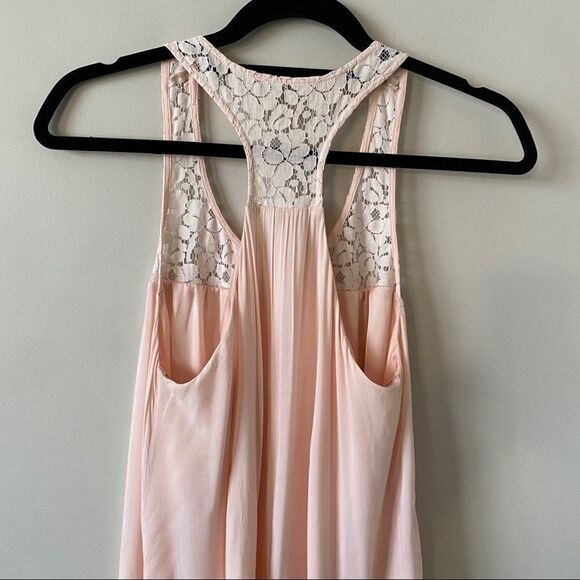 Gentle Fawn Pink Racerback Lace Detail Dress - Picture 6 of 8
